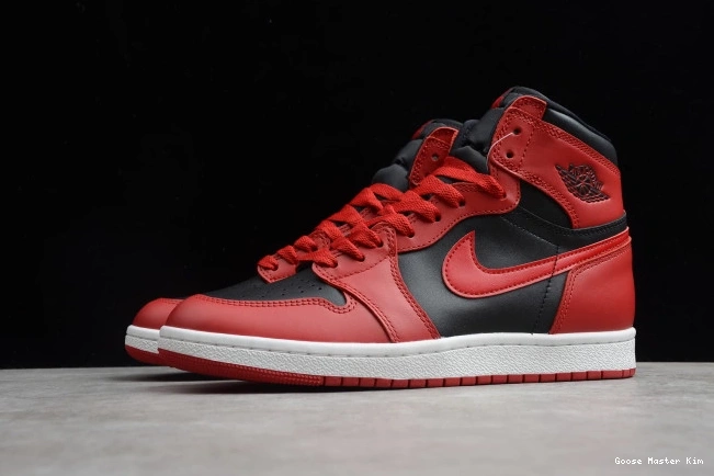 Jordan High Red Air 1 BQ4422-600 Varsity 85 0531